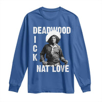 Nat Love Long Sleeve Shirt Deadwood Dick Black Cowboy Western Legend Vintage