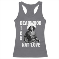 Nat Love Racerback Tank Top Deadwood Dick Black Cowboy Western Legend Vintage