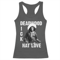 Nat Love Racerback Tank Top Deadwood Dick Black Cowboy Western Legend Vintage
