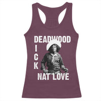 Nat Love Racerback Tank Top Deadwood Dick Black Cowboy Western Legend Vintage