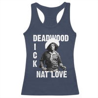 Nat Love Racerback Tank Top Deadwood Dick Black Cowboy Western Legend Vintage