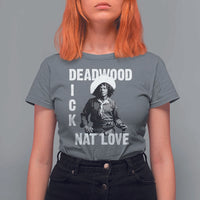 Nat Love T Shirt For Women Deadwood Dick Black Cowboy Western Legend Vintage