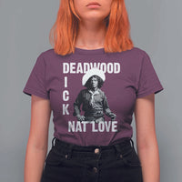 Nat Love T Shirt For Women Deadwood Dick Black Cowboy Western Legend Vintage