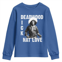 Nat Love Youth Sweatshirt Deadwood Dick Black Cowboy Western Legend Vintage