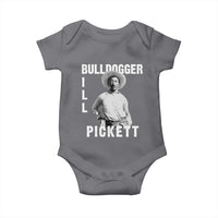 Bill Pickett Baby Onesie Bulldogger Black Cowboy Western Legend Vintage