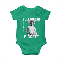 Bill Pickett Baby Onesie Bulldogger Black Cowboy Western Legend Vintage