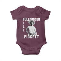Bill Pickett Baby Onesie Bulldogger Black Cowboy Western Legend Vintage