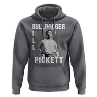 Bill Pickett Hoodie Bulldogger Black Cowboy Western Legend Vintage
