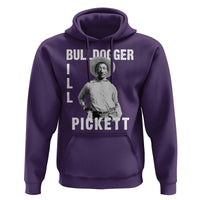 Bill Pickett Hoodie Bulldogger Black Cowboy Western Legend Vintage