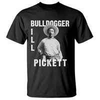 Bill Pickett T Shirt Bulldogger Black Cowboy Western Legend Vintage