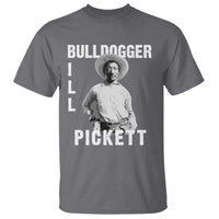 Bill Pickett T Shirt Bulldogger Black Cowboy Western Legend Vintage
