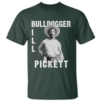 Bill Pickett T Shirt Bulldogger Black Cowboy Western Legend Vintage