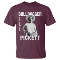 Bill Pickett T Shirt Bulldogger Black Cowboy Western Legend Vintage