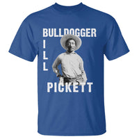 Bill Pickett T Shirt Bulldogger Black Cowboy Western Legend Vintage
