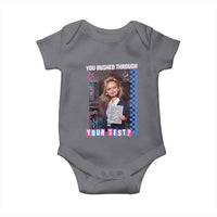 Sarcastic You Rushed Through Your Test Doll Meme Baby Onesie Teacher Reaction Humor Final Exams