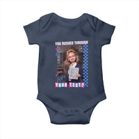Sarcastic You Rushed Through Your Test Doll Meme Baby Onesie Teacher Reaction Humor Final Exams