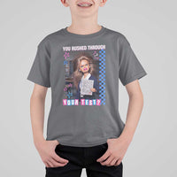 Sarcastic You Rushed Through Your Test Doll Meme T Shirt For Kid Teacher Reaction Humor Final Exams