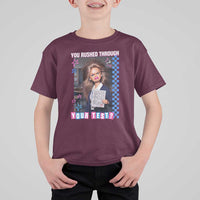 Sarcastic You Rushed Through Your Test Doll Meme T Shirt For Kid Teacher Reaction Humor Final Exams