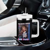 Sarcastic You Rushed Through Your Test Doll Meme Tumbler With Handle Teacher Reaction Humor Final Exams