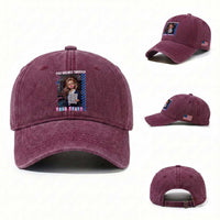 Sarcastic You Rushed Through Your Test Doll Meme Washed Cotton Baseball Cap Teacher Reaction Humor Final Exams
