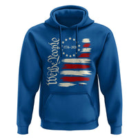 250 Years of Liberty 1776-2026 We The People Hoodie Distressed American Flag Patriotic Semiquincentennial 250th Anniversary