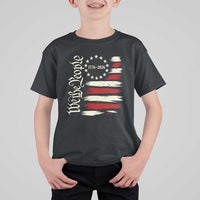 250 Years of Liberty 1776-2026 We The People T Shirt For Kid Distressed American Flag Patriotic Semiquincentennial 250th Anniversary