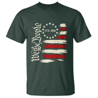 250 Years of Liberty 1776-2026 We The People T Shirt Distressed American Flag Patriotic Semiquincentennial 250th Anniversary