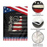 250 Years of Liberty 1776-2026 We The People Patriotic Garden Flag Distressed American Flag Patriotic Semiquincentennial 250th Anniversary