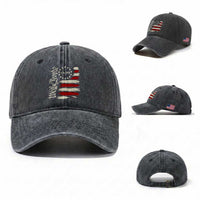 250 Years of Liberty 1776-2026 We The People Washed Cotton Baseball Cap Distressed American Flag Patriotic Semiquincentennial 250th Anniversary