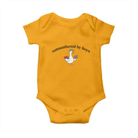 Outnumbered By Boys Cute Goose Sporty Mom Baby Onesie Football and Truck Motherhood Mothers Day Gag Gift