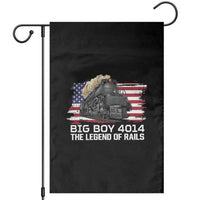 Vintage American Steam Train Garden Flag Legend of the Rails Heritage Pride