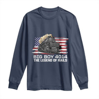 Vintage American Steam Train Long Sleeve Shirt Legend of the Rails Heritage Pride