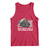 Vintage American Steam Train Tank Top Legend of the Rails Heritage Pride