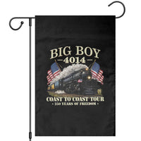 Patriotic Freedom Express Coast to Coast Garden Flag Steam Train Legend Heritage Pride