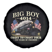 Patriotic Freedom Express Coast to Coast Spare Tire Cover Steam Train Legend Heritage Pride