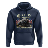 Patriotic Freedom Express Coast to Coast Hoodie Steam Train Legend Heritage Pride
