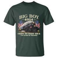 Patriotic Freedom Express Coast to Coast T Shirt Steam Train Legend Heritage Pride