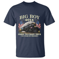 Patriotic Freedom Express Coast to Coast T Shirt Steam Train Legend Heritage Pride