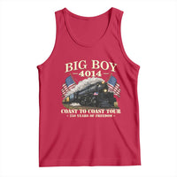 Patriotic Freedom Express Coast to Coast Tank Top Steam Train Legend Heritage Pride