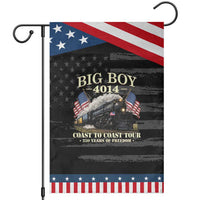 Patriotic Freedom Express Coast to Coast Patriotic Garden Flag Steam Train Legend Heritage Pride