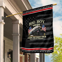 Patriotic Freedom Express Coast to Coast Patriotic Garden Flag Steam Train Legend Heritage Pride
