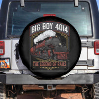 Retro Emblem Classic Steam Train Spare Tire Cover Locomotive Heritage Pride Legend of the Rails
