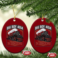 Retro Emblem Classic Steam Train Ceramic Ornament Locomotive Heritage Pride Legend of the Rails