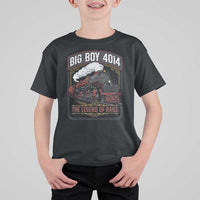 Retro Emblem Classic Steam Train T Shirt For Kid Locomotive Heritage Pride Legend of the Rails