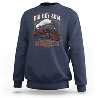 Retro Emblem Classic Steam Train Sweatshirt Locomotive Heritage Pride Legend of the Rails