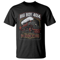 Retro Emblem Classic Steam Train T Shirt Locomotive Heritage Pride Legend of the Rails