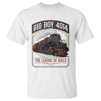 Retro Emblem Classic Steam Train T Shirt Locomotive Heritage Pride Legend of the Rails