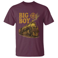 Vintage American Steam Train Locomotive Legend T Shirt Compass Adventure Heritage Pride Graphic