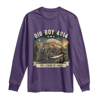 Scenic Mountain Steam Train Graphic Long Sleeve Shirt Legend of the Rails Heritage Pride