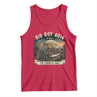 Scenic Mountain Steam Train Graphic Tank Top Legend of the Rails Heritage Pride